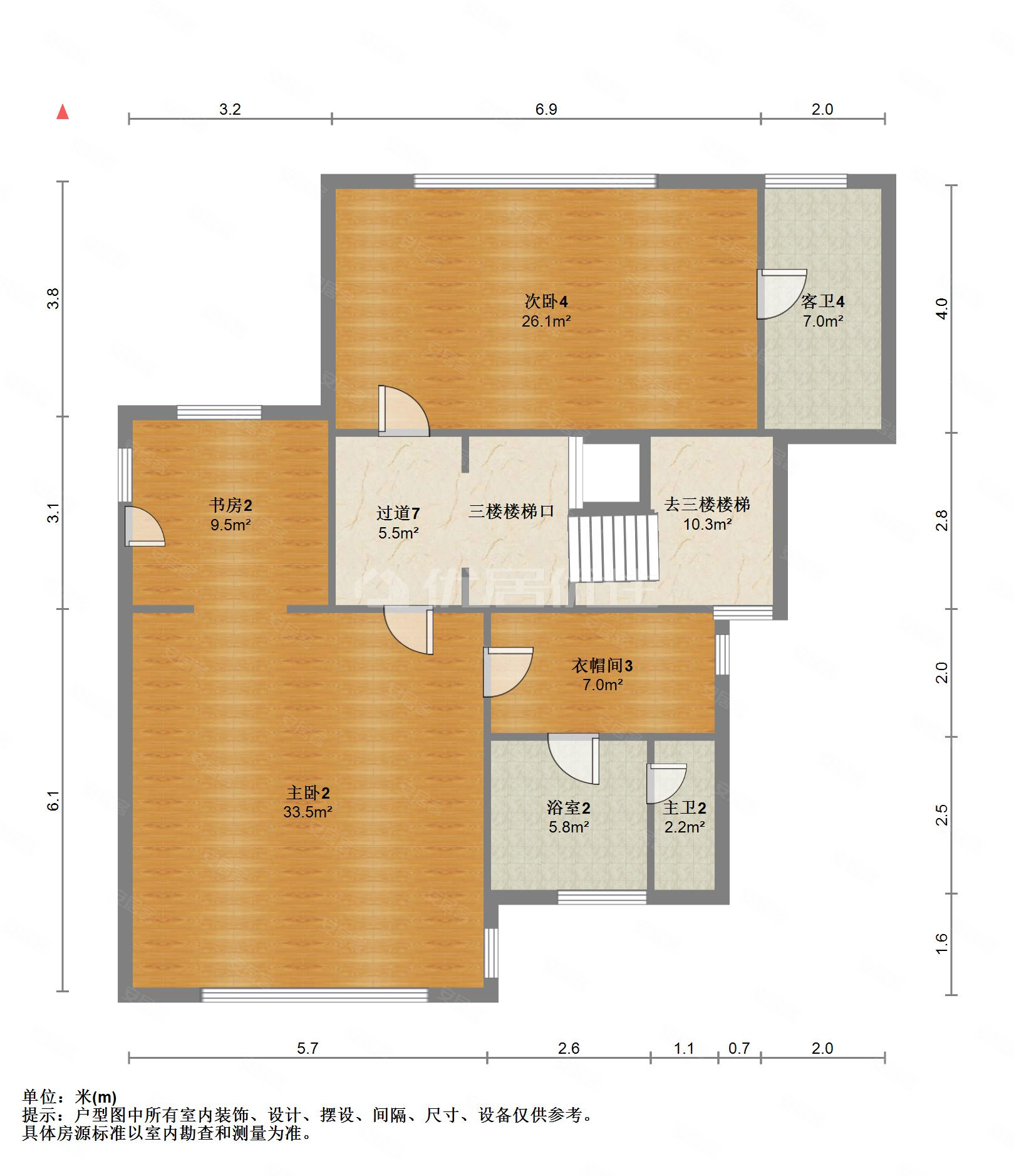 钻石郡5室3厅3卫529㎡南北595万