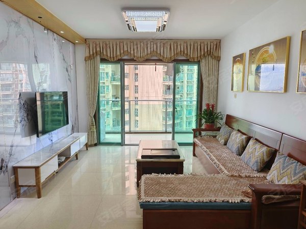 深圳宝安宝安中心区尚都(一期)尚都花园,精装3房,安静看花园,家电全齐