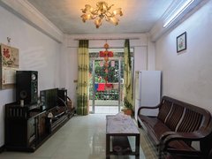 梧州长洲市政府西堤新苑 2房1厅 家私家电齐全 拎包入住出租房源真实图片