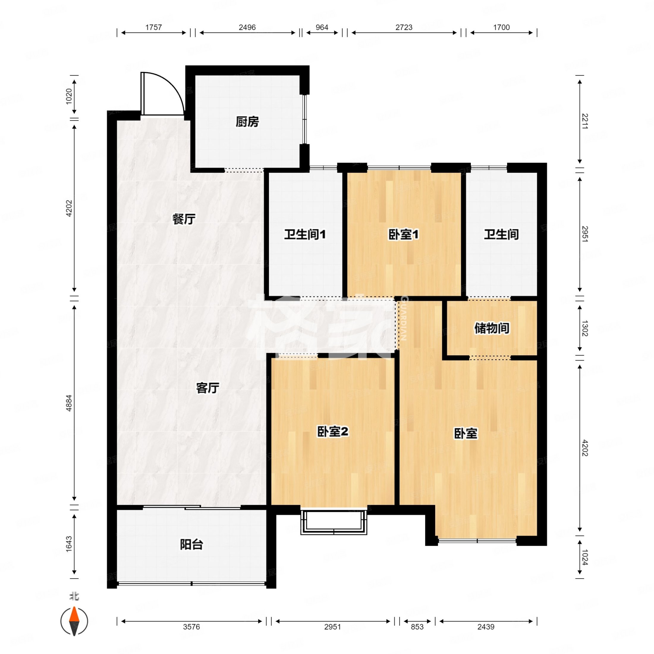 急售 户型通透 交通便利 近轻轨 带电梯 万达广场伟星玖玺台