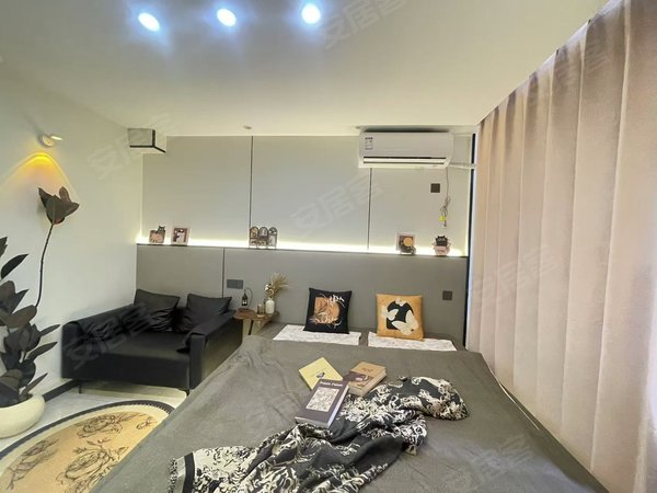 金华东阳东阳江北新庄小区新庄 甘井木雕城轻轨站水元素精装修轻奢风单间价格实惠拎包入住出租房源真实图片