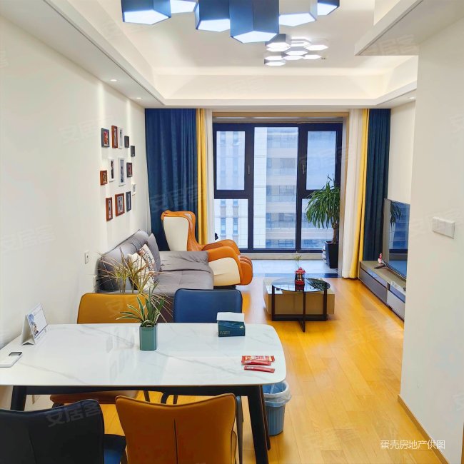 建屋吴郡半岛近地铁精装可拎包入住高楼层视野无遮挡