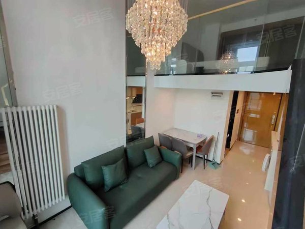 loft复式公寓,楼下地铁口,恒大城精装修,配套齐全,出租房源真实图片