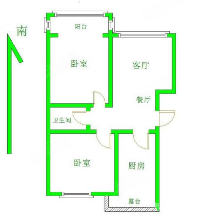 砖塔胡同小区1室0厅0卫19.5㎡北335万