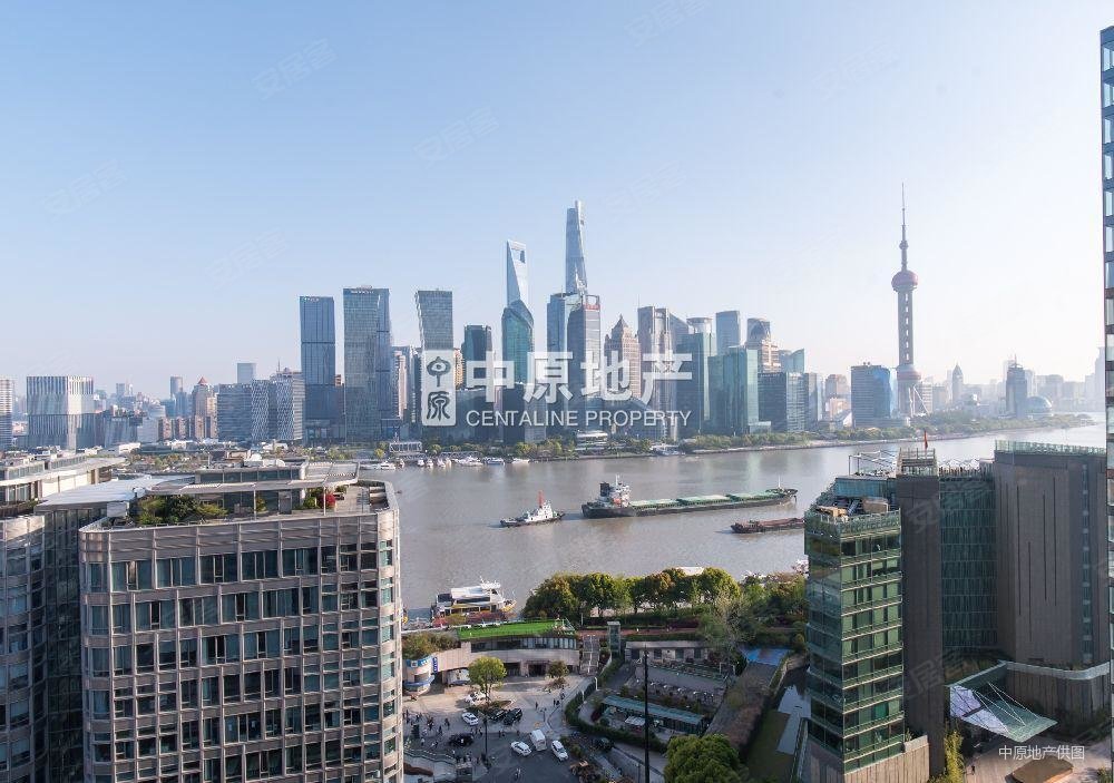 捡漏北外滩江景房70年住宅三房朝南看江景小区临江50米