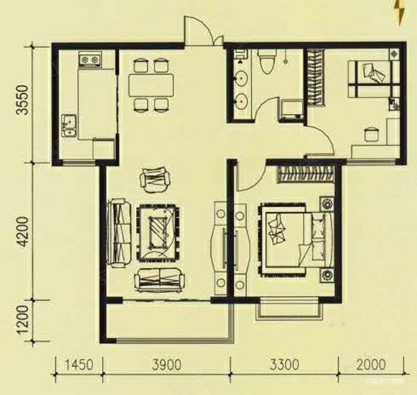 碧水云天御河湾 5层 精装 两居 看房提前联系