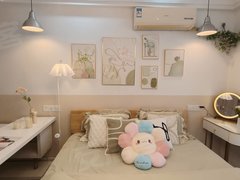 张家港塘市塘市中心吾悦广场法式公寓奶油公主风可押一付一家电齐全拎包入住出租房源真实图片