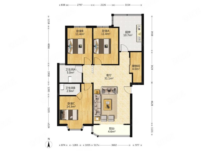 朝南 医疗配套成熟 环境优美 双卫格局 近地铁 出行方便,东方城旭日园