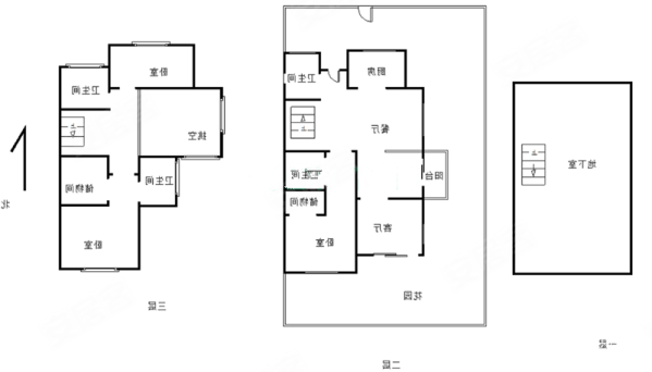 玛斯兰德5室2厅3卫373.19㎡南北2480万