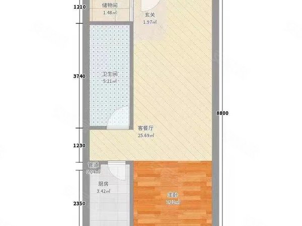 【多图】华创云轩,坂田租房,华为地铁口 近华创云轩 天安云谷精装一房