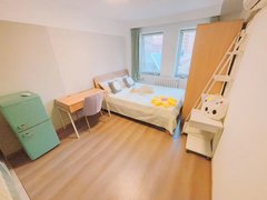 北京朝阳亚运村15号线安立路！阳光飘亮广场，精品大主卧独立卫生间出租房源真实图片