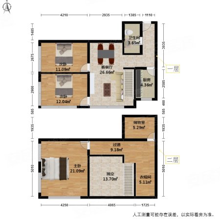 世茂天玑3室2厅1卫95.98㎡西南450万