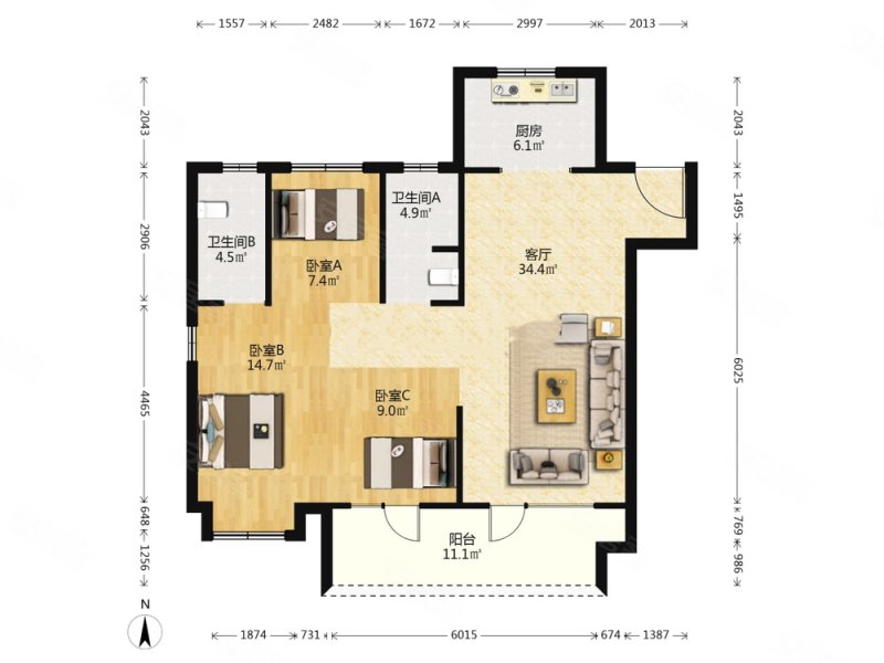 烟台房产网>烟台二手房>开发区二手房>昆仑国际大酒店二手房>瑞和公馆