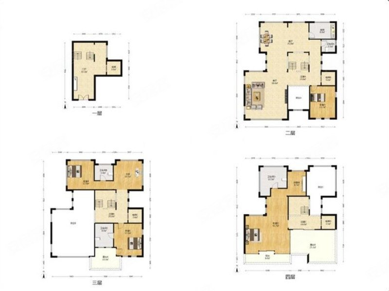 恒禾七尚,独栋 ,亚洲十大豪宅 ,电梯5层