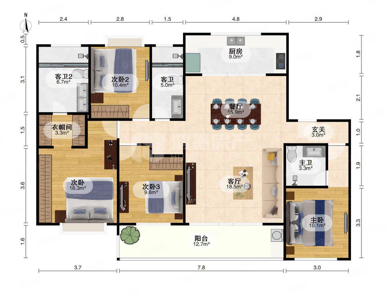 华侨城万科世纪水岸五期泊岸