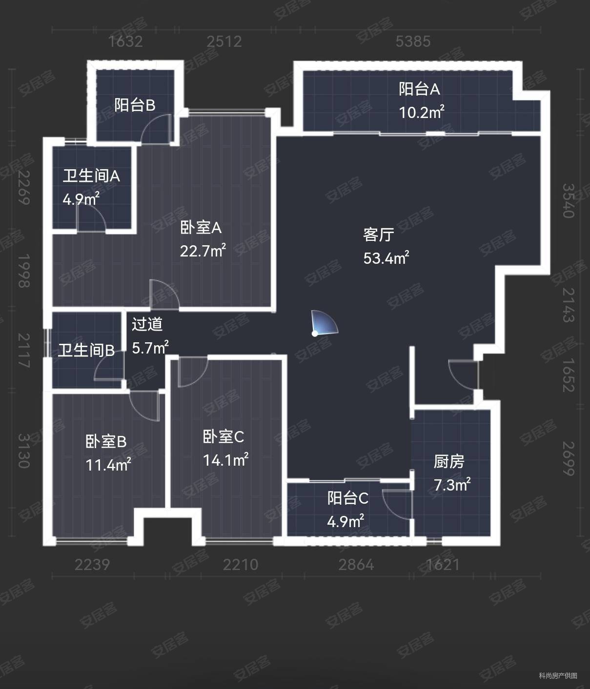 端户200平大花园,南北通透洋房,小区中庭