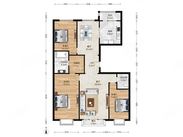 金融街北京尊府西城区高端公寓音乐学院
