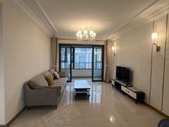 唐山曹妃甸大学城出租恒大御海天下四地块三室房源,三空调,小区门口就是商业沙滩出租房源真实图片