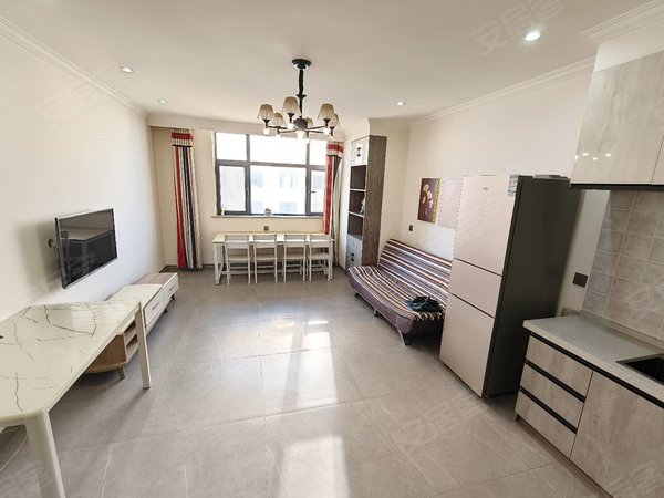 包头九原富力城天福广场天福广场！loft可商用！全套家具家电齐全，拎包入住，采光好出租房源真实图片