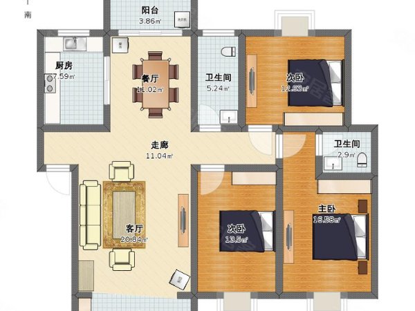 青岛李沧升平路翰林苑(李沧)押一付一永年路地铁水上公园第三人民医院