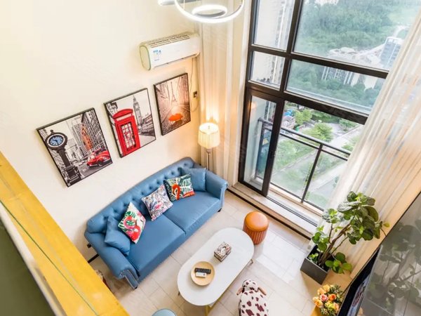 清远清城清城城区广盈美苑锦兴小学旁广盈美苑复式公寓拎包入住出租