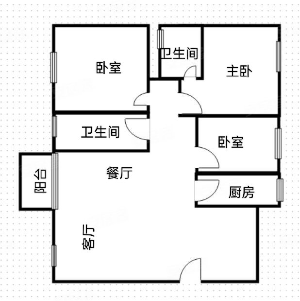 龙光君悦华庭带车位有电梯正南朝向满五近地铁