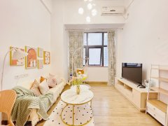 江门蓬江汇悦大融城摩根国际公寓 拎包入住 舒适温馨的家出租房源真实图片