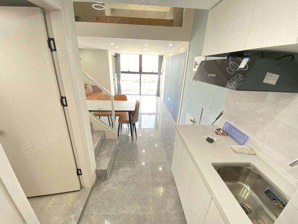 【多图】越洋国际,花桥老镇租房,越洋国际复式1室1厅精装全配 楼下就