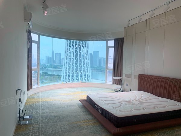 【多图】珠江帝景苑,广州塔租房,珠江帝景克莱252方豪宅 望广州塔