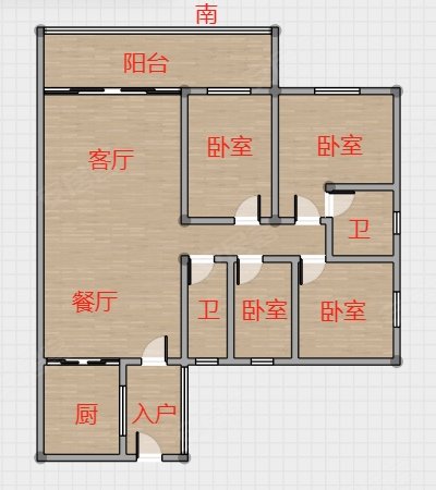 广州越秀杨箕富力东山新天地富力东山新天地a区,精装4房2卫,厅出南向