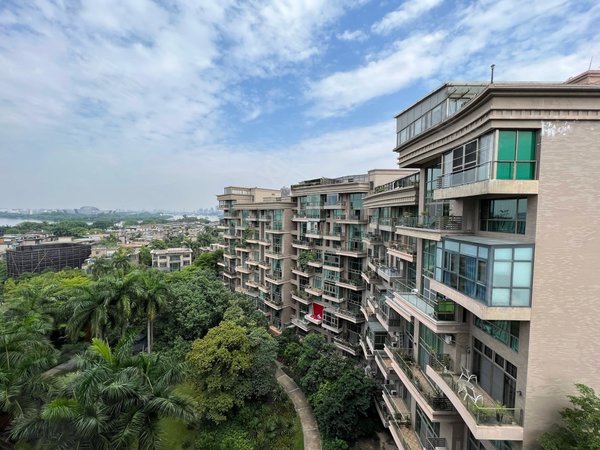 广州番禺星河湾珊瑚湾畔(中空顶复江景4房)豪装 房屋保养新净 可办公