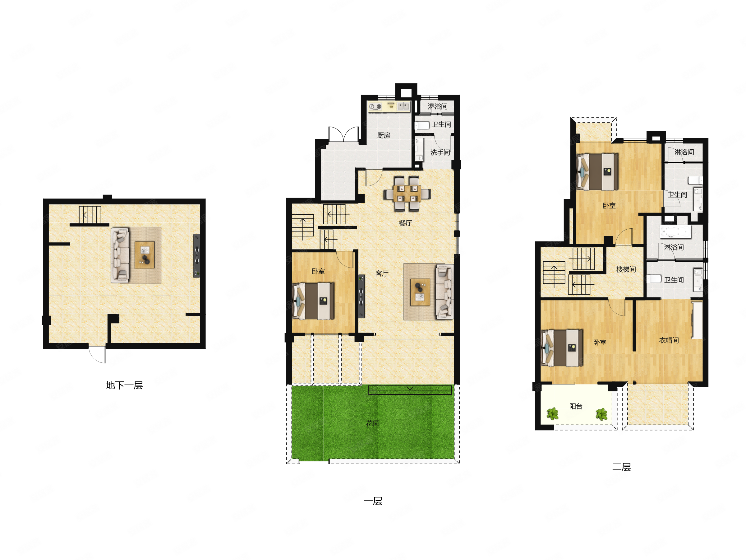 资金周转急售140平叠墅带花园地下室一次性还可以再谈
