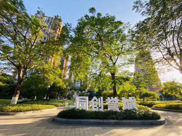 同创誉城 雅居乐高楼层3室2厅 环境好采光棒 小区配套齐全,番禺租房