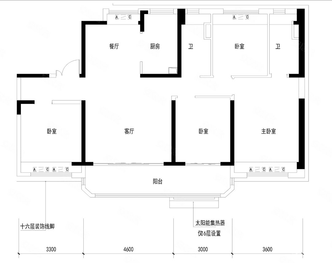 碧桂园翠湖湾户型图图片