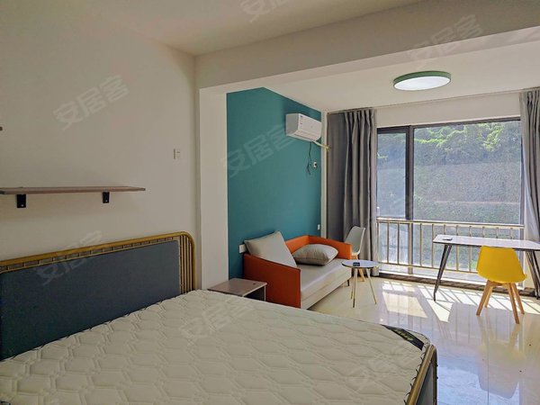 杭州富阳富春西山坎鹿山公馆 东吴公园附近 精装一室一厅 安静停车