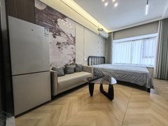 鹤壁淇滨朝歌里11月房，美巢大厦精装一室，拎包入住，支持短租，支持月付出租房源真实图片