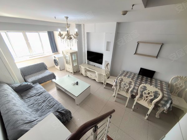 【多图】花样城,木渎租房,花样城一室一厅一厨一卫复式公寓拎包入住有