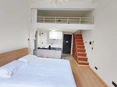 桂林象山中山南路短租 电梯1房 民用水电 先锋天地 家电齐全 拎包入住出租房源真实图片