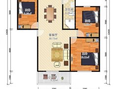 深圳龙华龙华康华苑 3室2厅1卫出租房源真实图片
