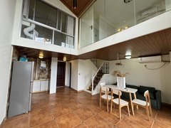 益阳赫山万达广场实图实价 轻美式风格复式两房 香格里拉小区停车免费 欢迎看房出租房源真实图片