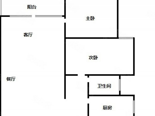 瑞东花园 2室2厅1卫 电梯房 配套齐全 80平 随时看房,黄埔租房-广州58