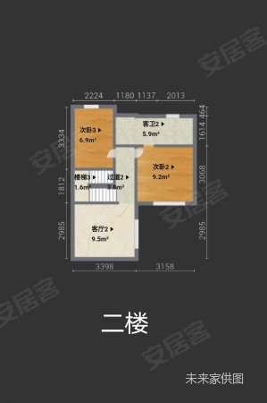 远洋鸿郡6室4厅4卫203.87㎡南北1250万