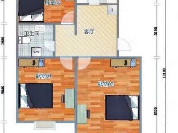 北京海淀西北旺图景嘉园图景嘉园 朝南主卧 中关村软件园 西二旗 百度