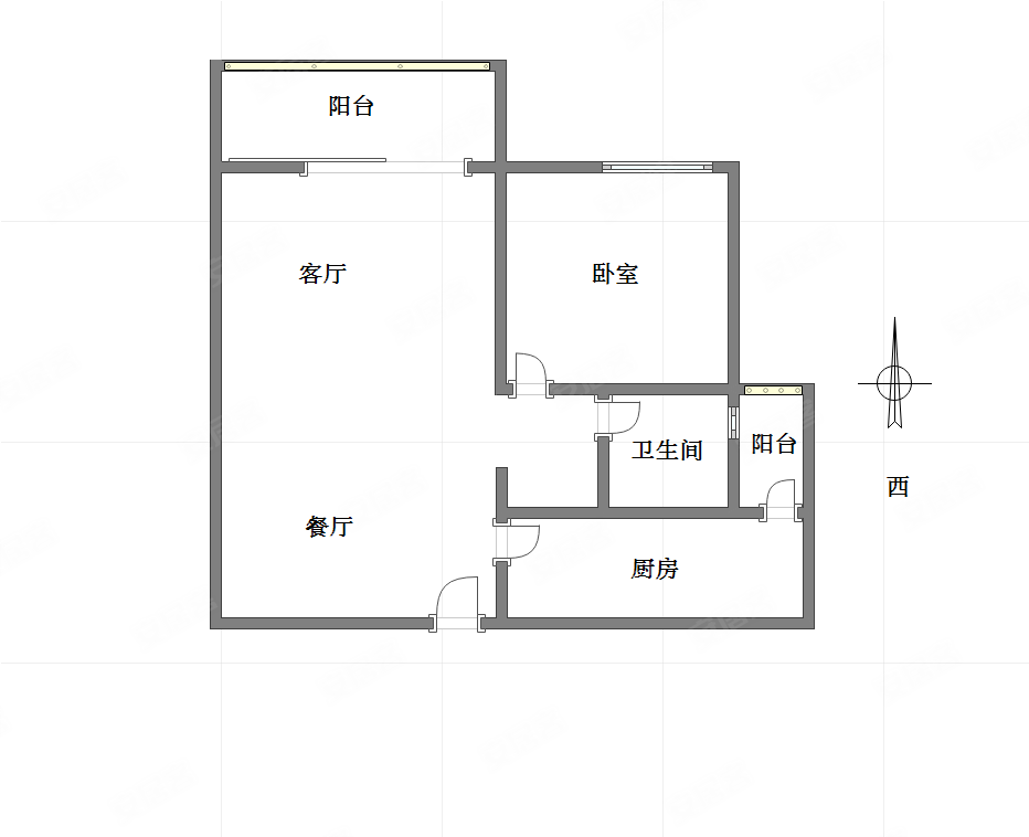 南坪协信万达旁精装一室一厅业主急售户型方正看房方便