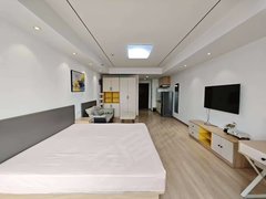 常熟万达广场万达广场中心出租 万达广场(常熟市) 南北通透 1室1厅1卫 电梯房出租房源真实图片