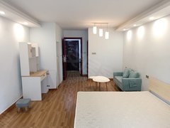 桂林叠彩叠彩阳光联发乾景广场公寓，精装一房，配套齐全拎包即住，对着小区中间位出租房源真实图片