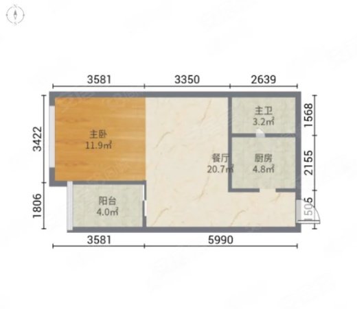 精装一房一厅一港惠新天地精装好房商业配套成熟交通便利