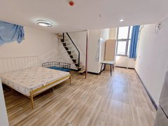 合肥政务天鹅湖两室LOFT可短租！水墨兰庭汇林阁旁 近天鹅湖万达 银泰中心出租房源真实图片