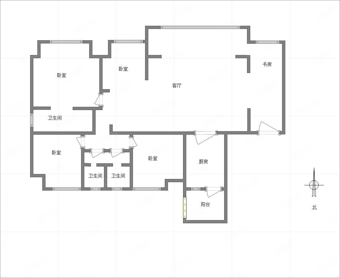 跃层四室带露台,加州花园小区二手房,218万,4室2厅,2卫,230平米-重庆