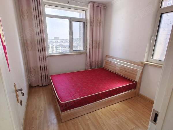 阜安租房,带车位 2台空调 宋城美域南区12楼套三 1200每月,胶州租房